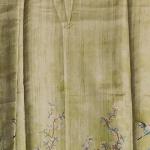 Green Dupion Silk Saree With Printed Animal Theme & Embroidery Work