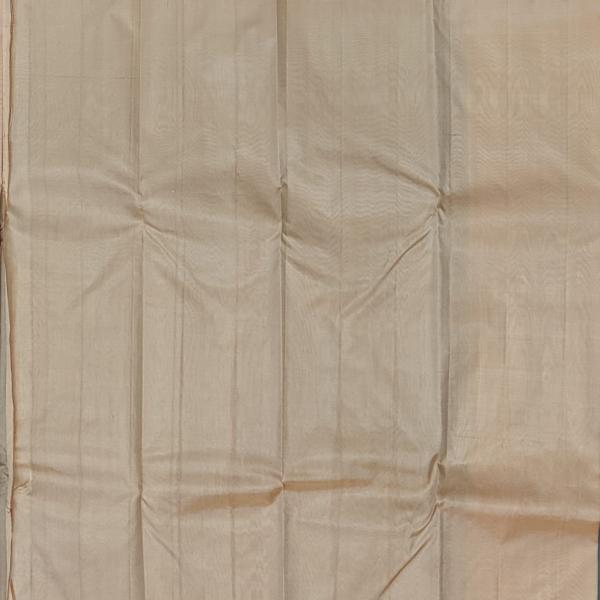 Plain Sapota Brown Shade Silk Saree With Zari Borde