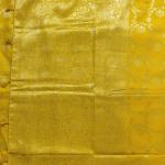 Yellow Dola Silk Saree With Heavy Jaal Design