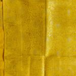 Yellow Dola Silk Saree With Heavy Jaal Design